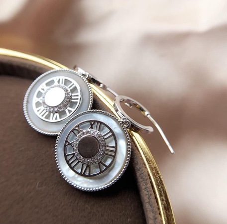 Серьги длинные «ловец снов»