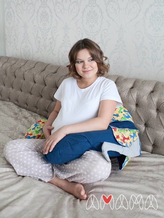 Подушка Радостный слон