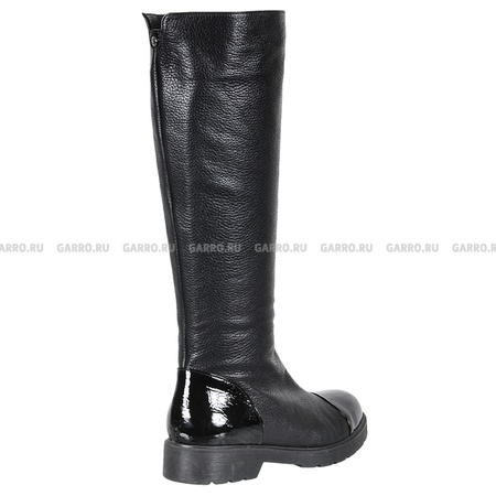 Сапоги 1263 чёрные, натуральная кожа