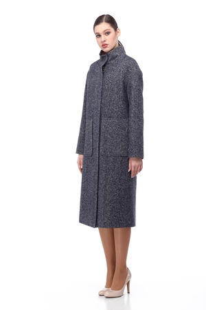 Пальто Ирис, твид Италия
