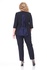 КОСТЮМ ЖЕНСКИЙ МОДЕЛЬ 771 СИНИЙ,Anastasia Mak