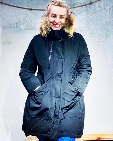 Kadın kışlık ceket Monte Cervino İtalya