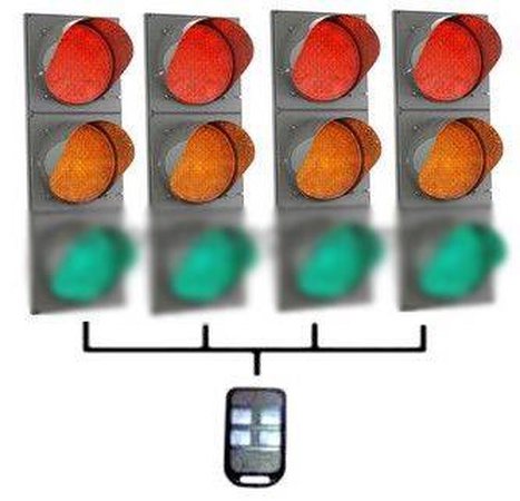 Светофорный комплект «учебный» 100мм