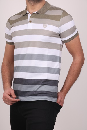 Футболка с воротником-поло