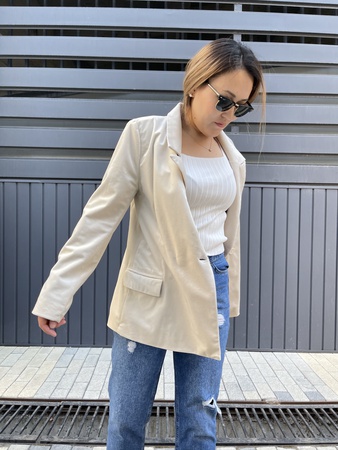 Пиджак Велюровый