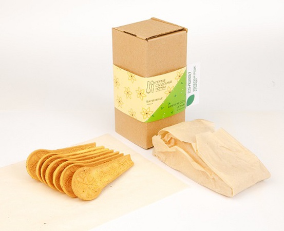 Eco - a set of assorted tastes "Vanilla" + "Sea salt and herbs" in a group ecological package