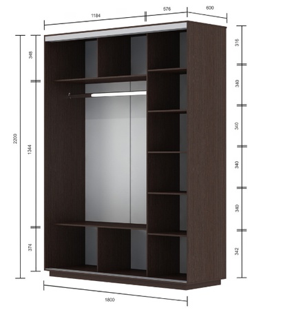 Closet. Lineup "Slide"