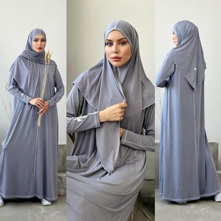 Model “KERTIF” Elbise + kimar başörtüsünü içerir