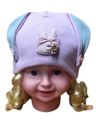 Шапка с завязками