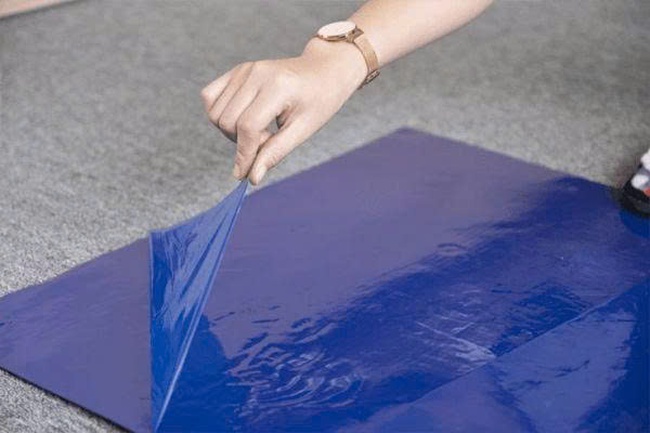 Sticky mat floor mat for cleaning room dust removal