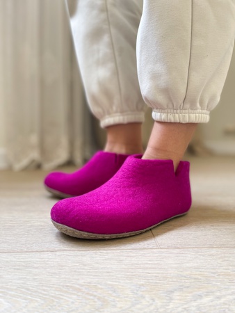 Войлочные башмачки Purple