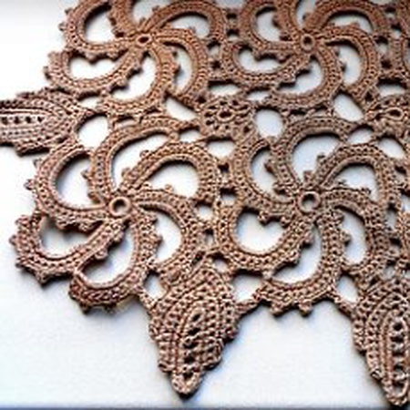 Crochet napkin Premium class