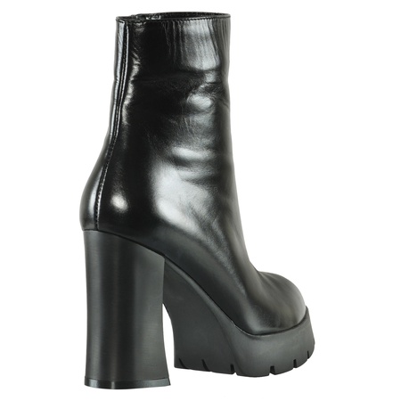 Women&#39;s ankle boots, genuine leather<G2502>