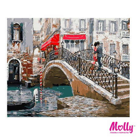 Картина по номерам Мостик влюбленных