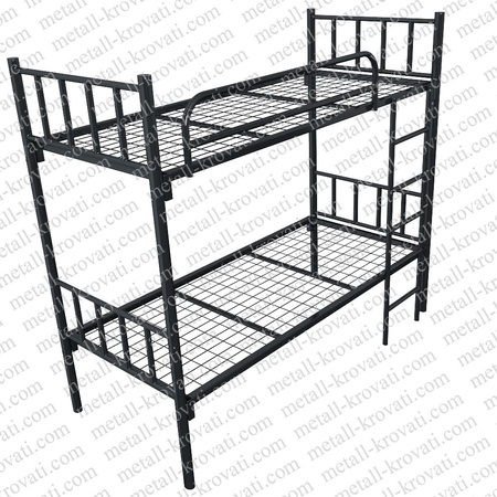 Кровать металлическая двухъярусная Сетка сварная. Бытовая ПРЕСТИЖ ‘2КМ-1’ без матраса