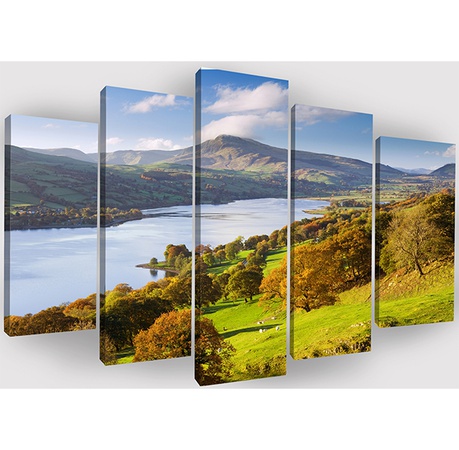 Модульная Картина на Шелковой Ткани