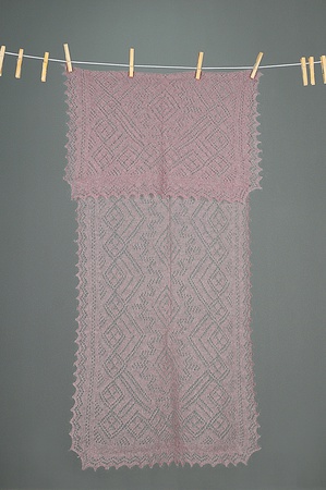 Шарф ажурный А 12040