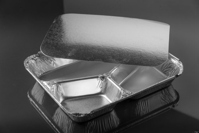 Тара контейнер из пищевой алюминиевой фольги