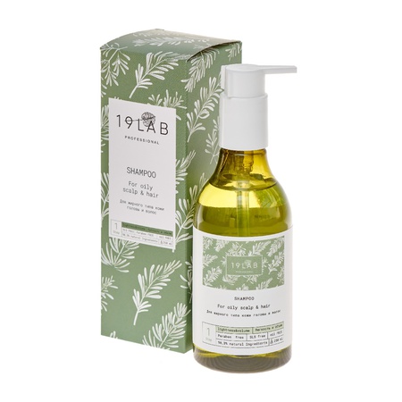 Yağlı saçlar ve saç derisi için şampuan "Hafiflik ve hacim"