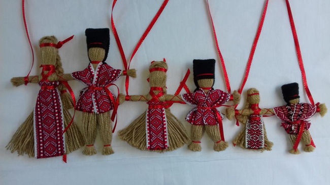 Handmade.Оберег-подарок "Неразлучники" Кукла-мотанка.