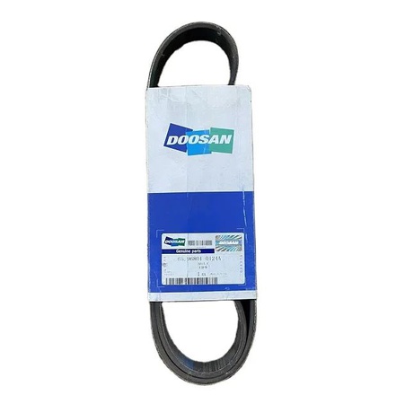 Поликлиновой ремень, клиновой ремень, ремень вентилятора двигателя, ремень охлаждающего вентилятора, резина, экскаватор, бак, грейдер