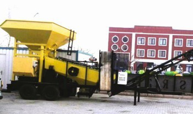 Мобильный гравийный скриннинг - мойка + калибровка