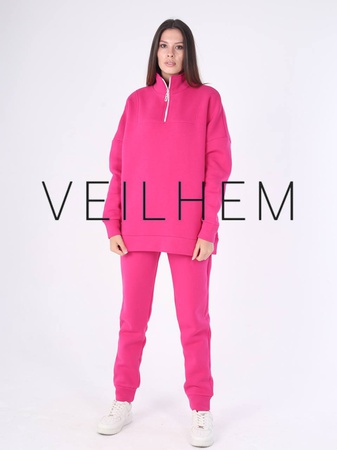 Ahududu rengi eşofman