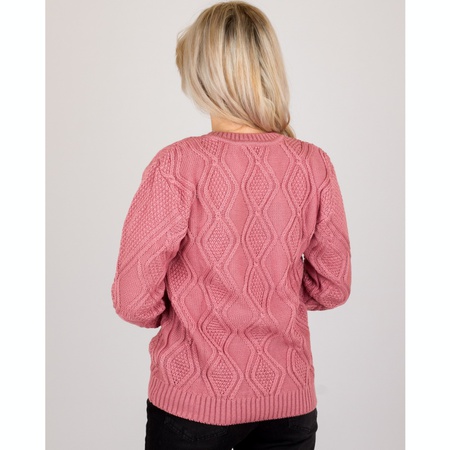 Свитер женский Лили розовый