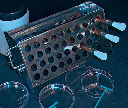 Agar dökmek için stand