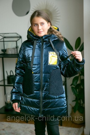 Зимняя куртка для девочки "Джулия", зима 2021, детские зимние курточки