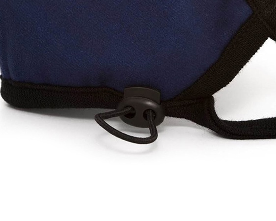 Admiral PRO, темно-синяя маска, модная дизайнерская маска, маска с носовыми подушечками и петлей на голову, маска FFP2, маска премиум-класса, разработ