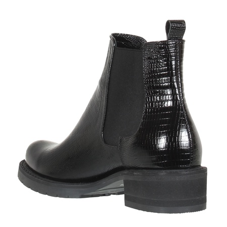 Женские ботинки, натуральная кожа под змею <G5712>