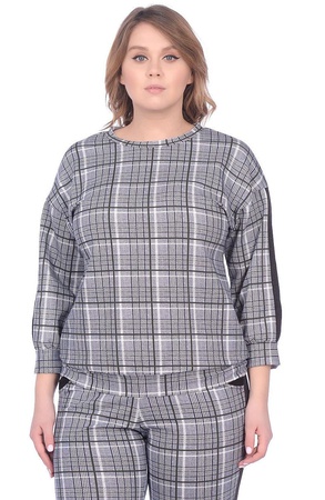 Костюм Зелёная клетка (футер) М-0161З