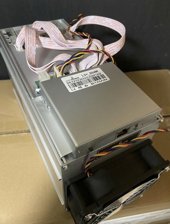 Bitmain Antminer L3+ 504 Mh/s mit APW7 Netzteil **USA Verkäufer**