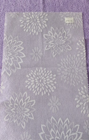 Рулонные шторы с рисунком из тюлевой занавески серии RTE