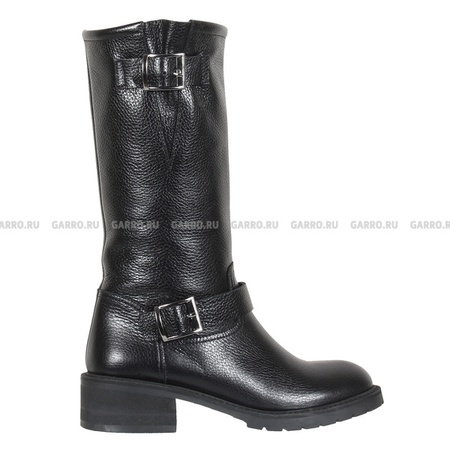 Сапоги 909,чёрные, натуральная кожа