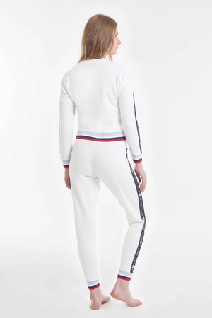 Running set Sweatshirt tracksuit% 48 cotton /% 48 modal /% 4 elasten