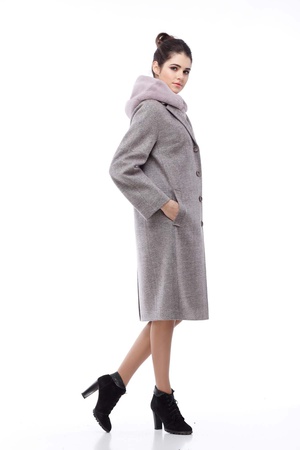 Зимнее пальто Манхэттен NEW, шерсть nick