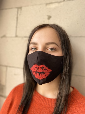 Маска защитная дизайнерская не медицинская