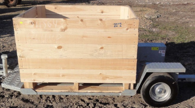 ПРИЦЕПНЫЕ ТЕЛЕЖКИ ДЛЯ ТРАНСПОРТИРОВКИ КОНТЕЙНЕРОВ