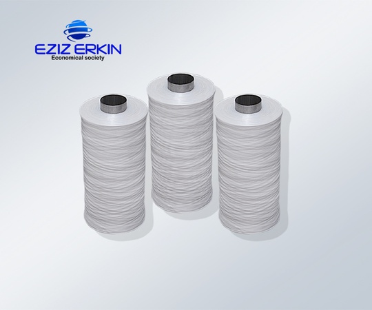 Dökme torba üretimi için polietilen iplik.