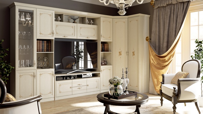 «Лючия» модульная гостиная