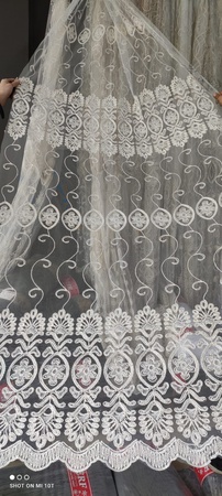 Tulle curtains
