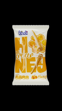 Crackers 30 gr, honey flavor