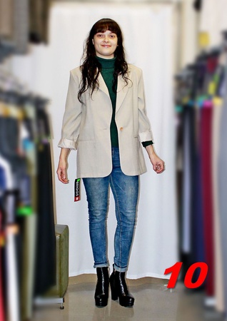 10 numaralı kadın ceketi