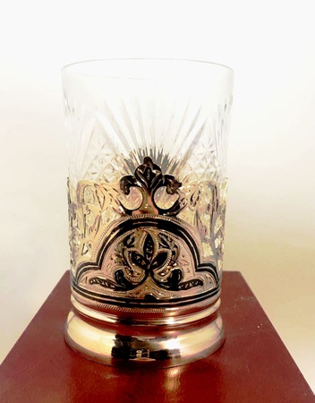 Подстаканник серебряный