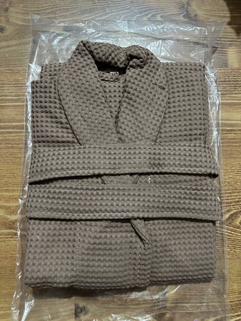 Вафельный халат мужской/женской