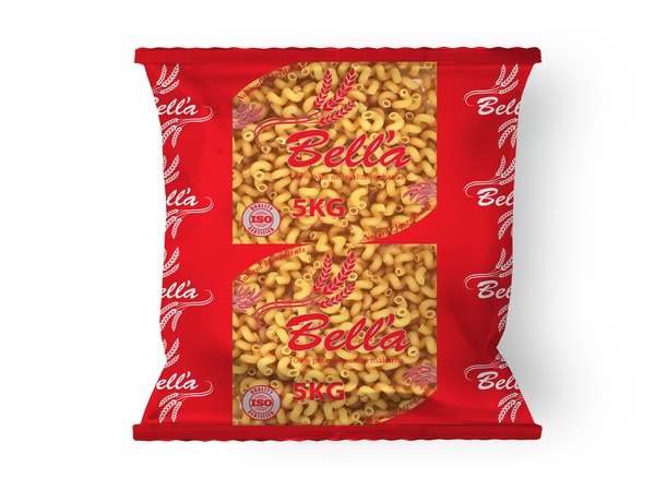 Makkaroni Abkürzung, Alle Formen Pasta, Ellbogen, Stift, Fadennudeln, Fusilli, Twist, 5 kg, Marke Bella