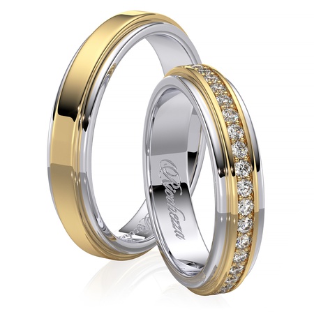 Обручальные кольца NR97