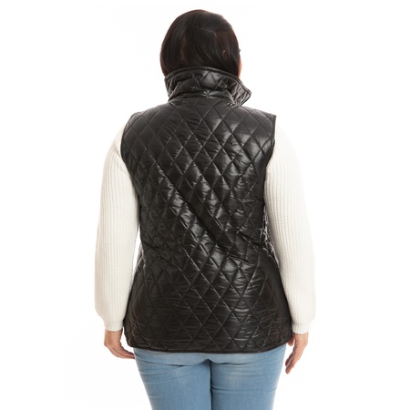 Büyük Beden Kapitone Yelek